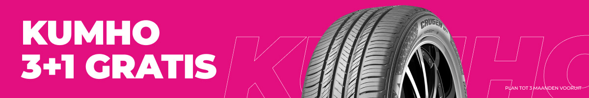 Kumho 3+1 gratis